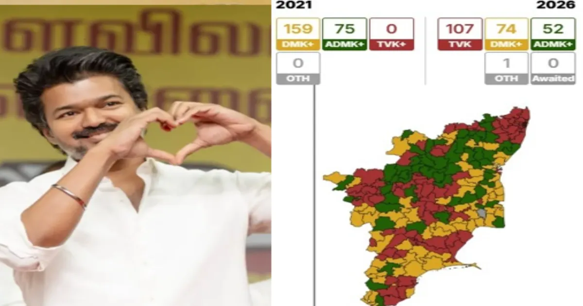 Tamil Nadu Verdict: Vijay's TVK Wins; New Political Era Begins