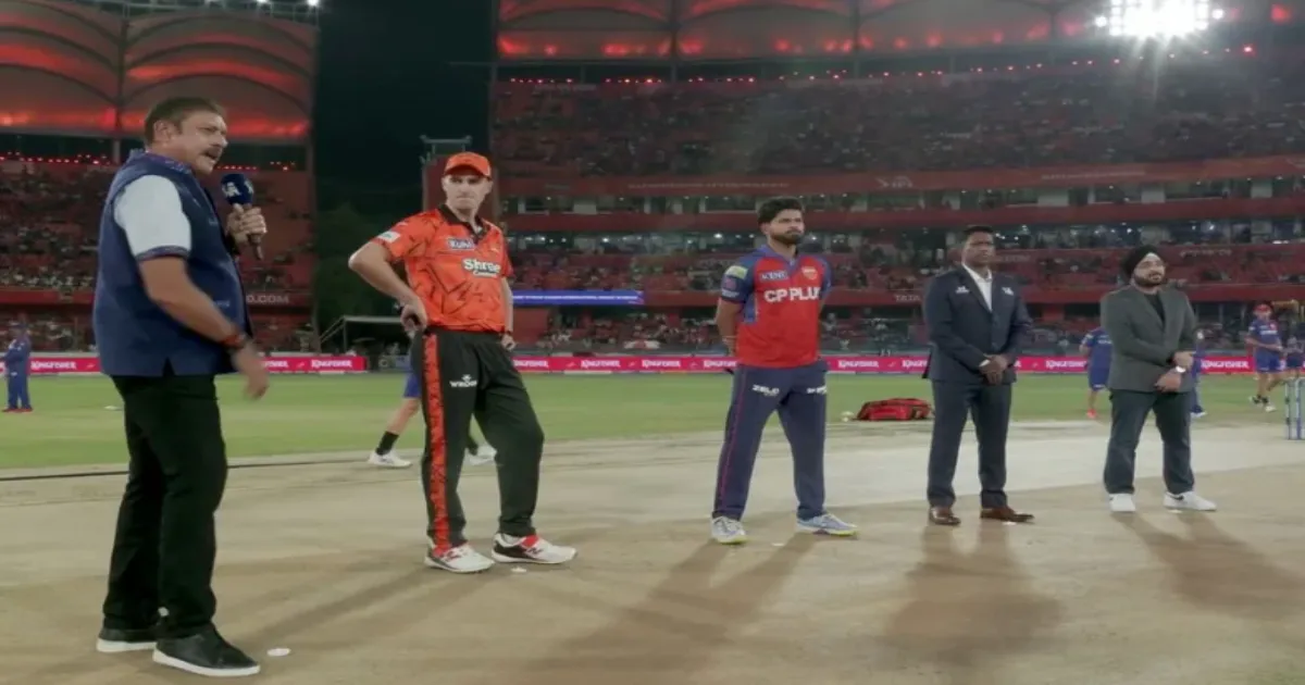 SRH vs PBKS IPL 2026: Punjab Kings Bowl First After Winning Toss at Rajiv Gandhi Stadium