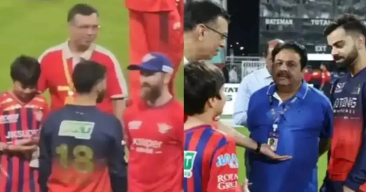 Sanjiv Goenka's Patience With Virat Kohli Wins Hearts: LSG Owner Waits, Grandson Gets Autograph