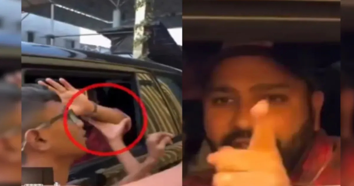 Video Shows Fan Attempting to Snatch Rohit Sharma's Rs 3.25 Crore Watch From Car