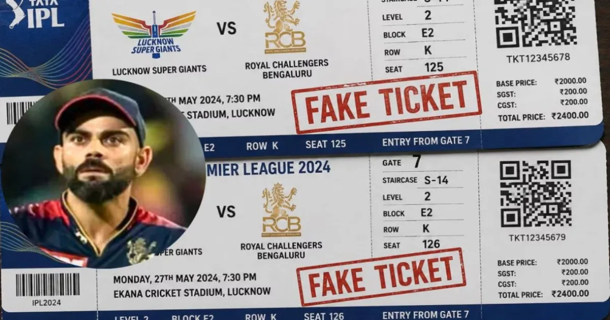 Car Washers and Designers Arrested for IPL Ticket Scam at Lucknow Stadium