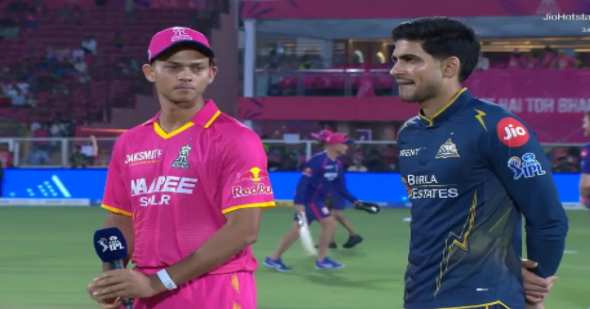  RR vs GT IPL 2026: Parag Ruled Out; Jaiswal Named Captain, Wins Toss Against Gill
