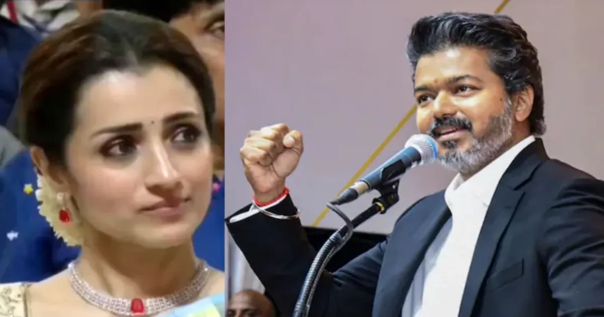 Trisha Fights Back Tears During Vijay's Oath-Taking as Tamil Nadu Chief Minister