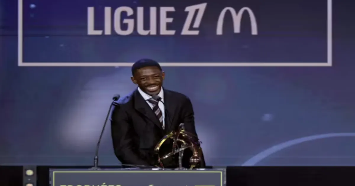 Ousmane Dembele Wins Ligue 1 Player of the Year for Second Consecutive Season