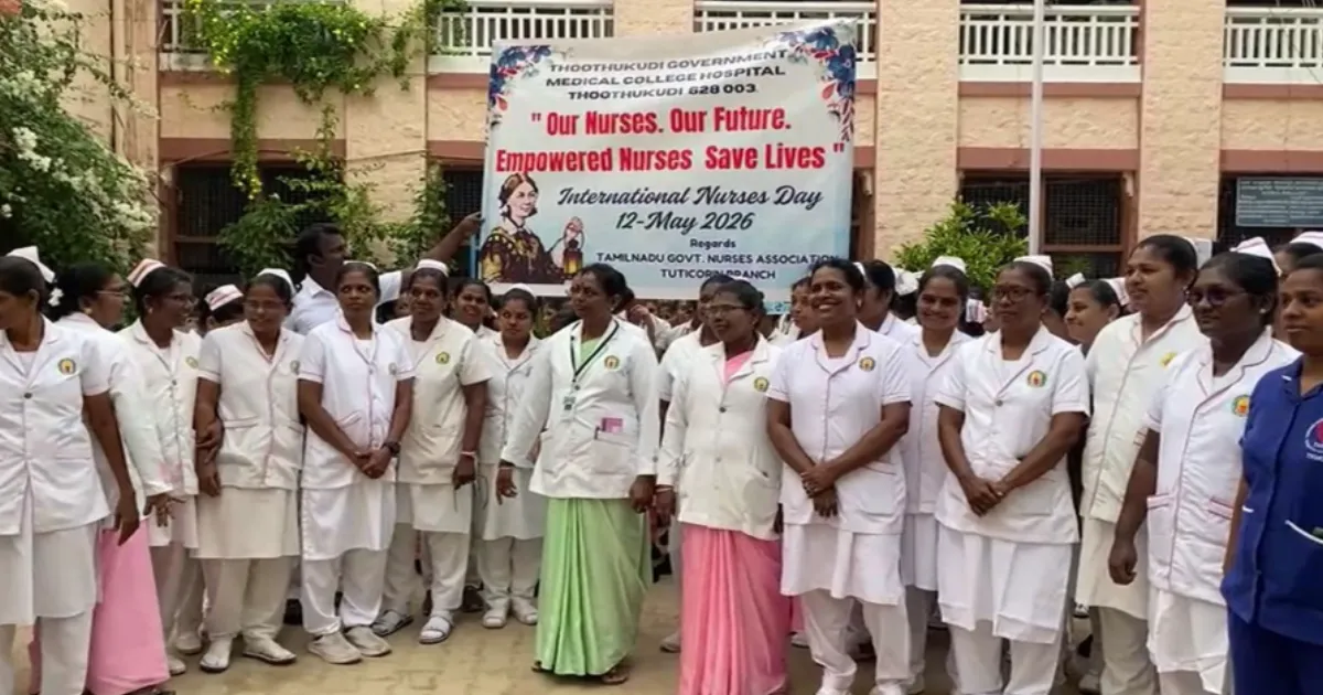 Tamil Nadu Hospital Honors Nursing Dedication on International Nurses Day