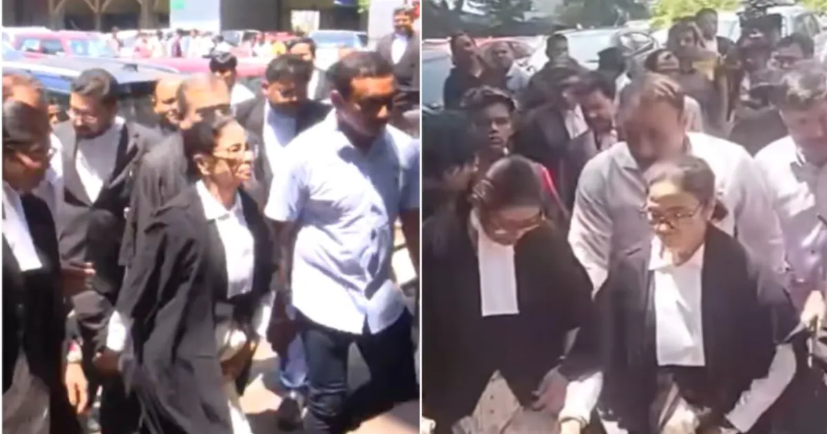 Mamata Banerjee Takes Legal Stand; Appears in Court Gown for Post-Poll Violence Plea