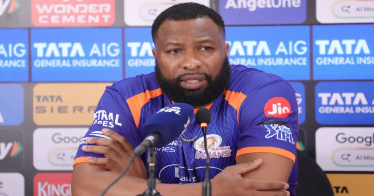 Mumbai Indians Coach Kieron Pollard Fined by BCCI for Audible Obscenity Directed at Umpire