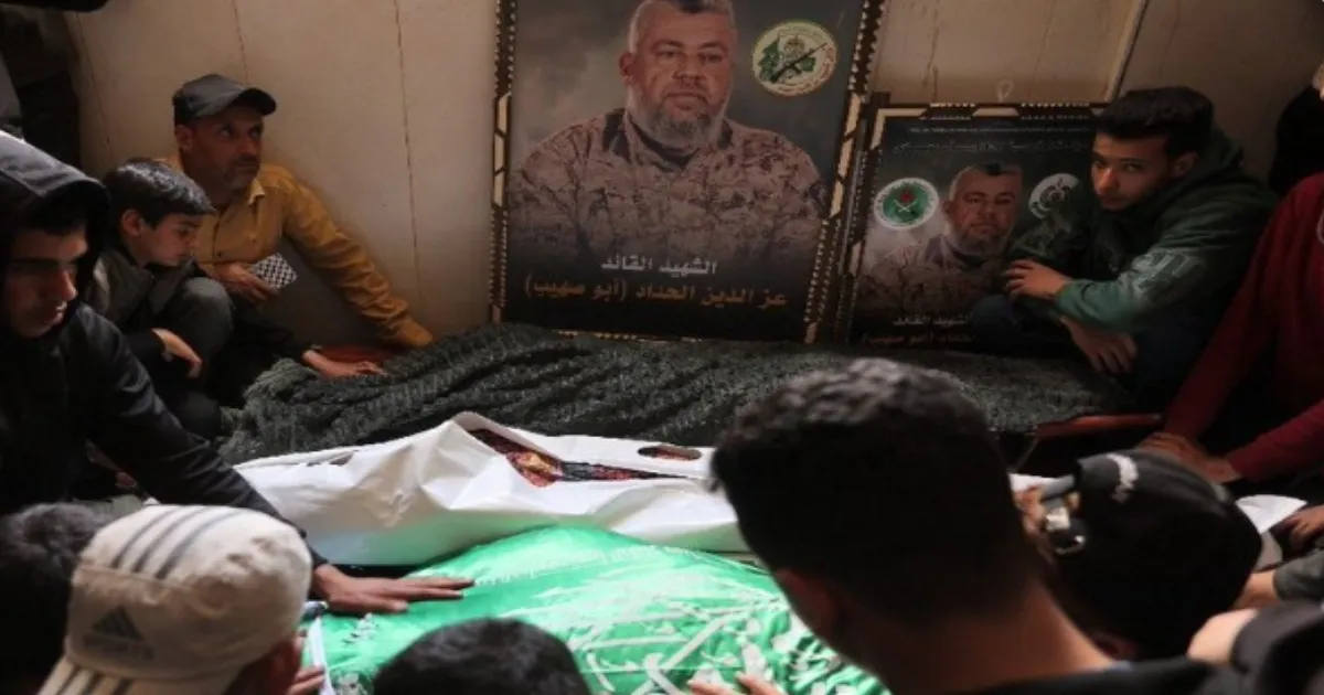 Hamas Confirms Death of Senior Commander Ezzedine Al-Haddad in Israeli Airstrike in Gaza