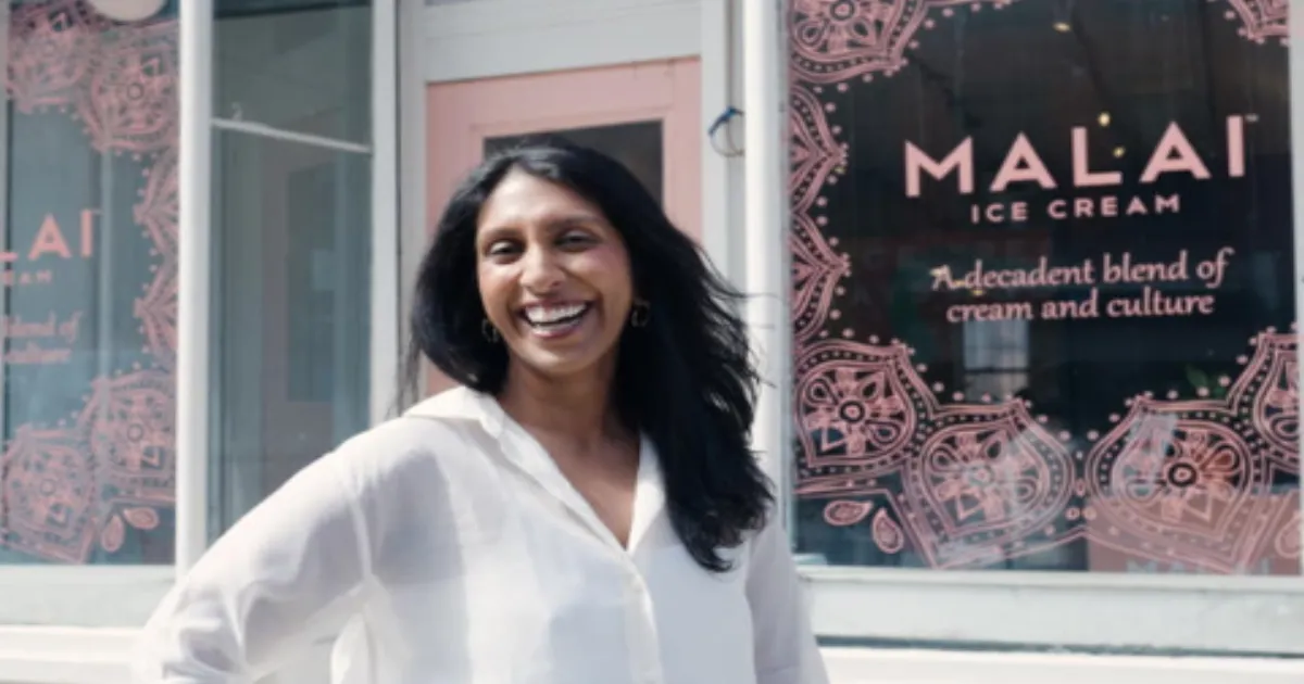  Indian-Origin Entrepreneur Builds $2.8 Million Ice Cream Empire With Cardamom and Saffron Flavors