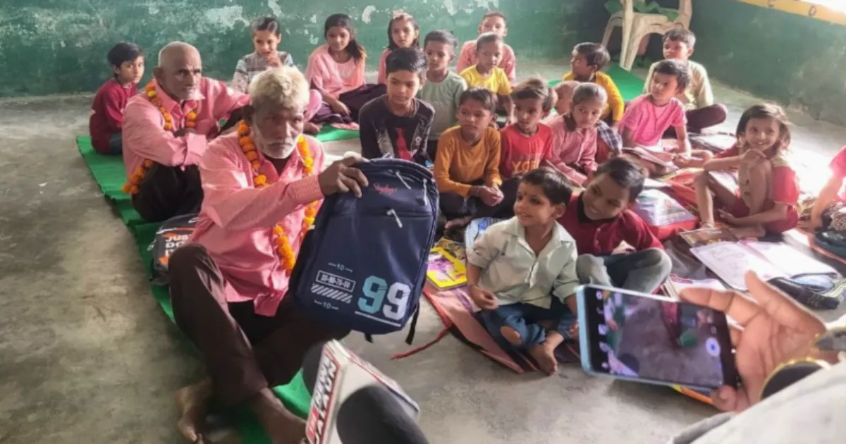 Eight Senior Citizens Enroll in UP School For First Time, Fulfilling Lifelong Education Dream