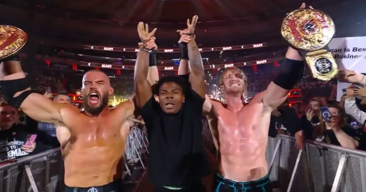  Logan Paul and Austin Theory Successfully Defend Tag Team Titles; Becky Lynch Retains Women's Gold