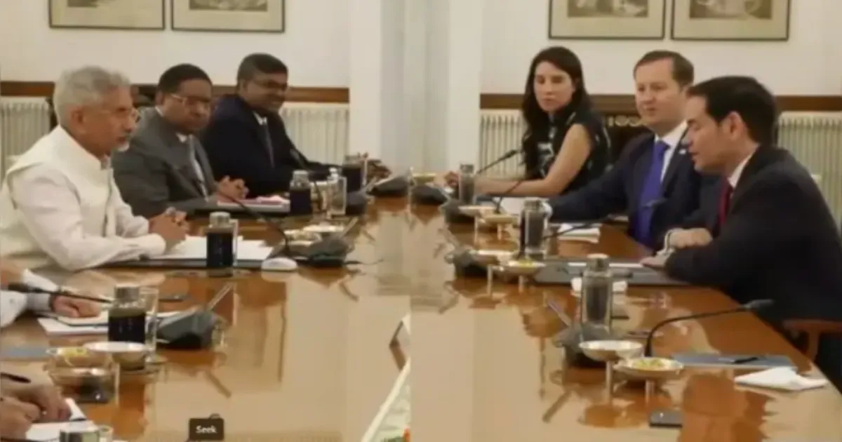 US Secretary of State Rubio Meets Jaishankar; Emphasizes Strategic Nature of India Partnership
