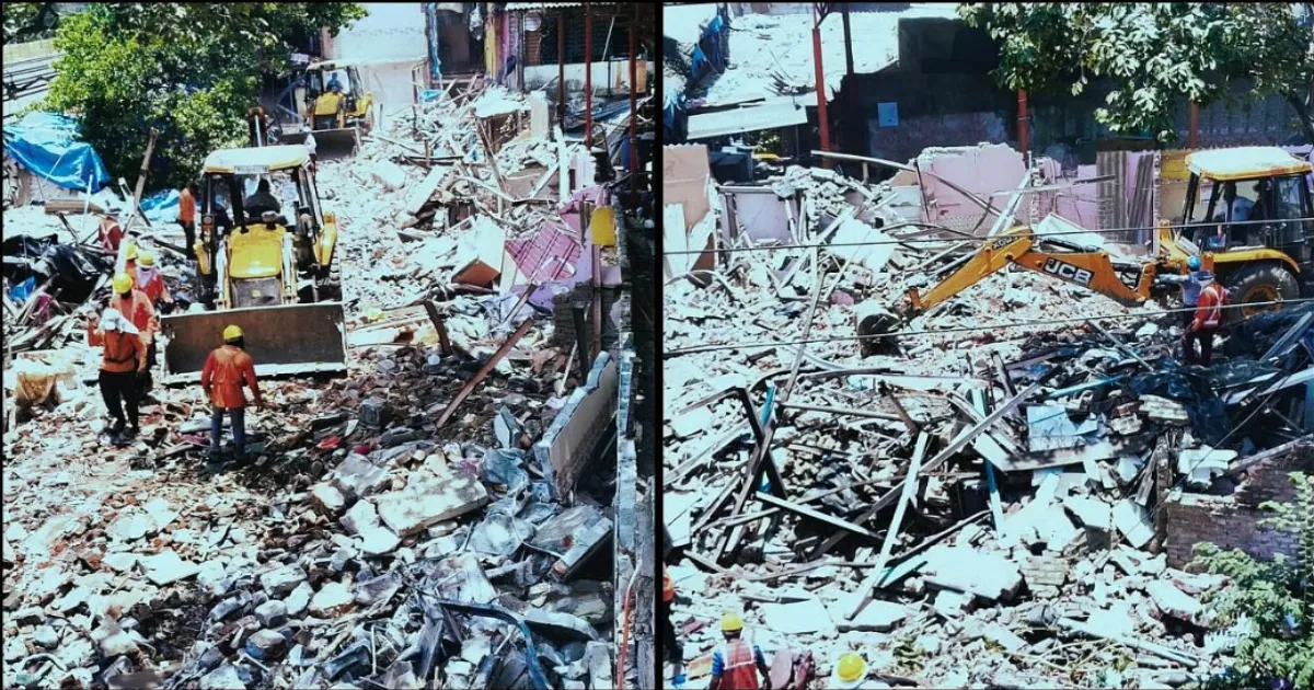 Western Railway Clears 1,500 Sq M of Encroached Land in Malad After Court Order