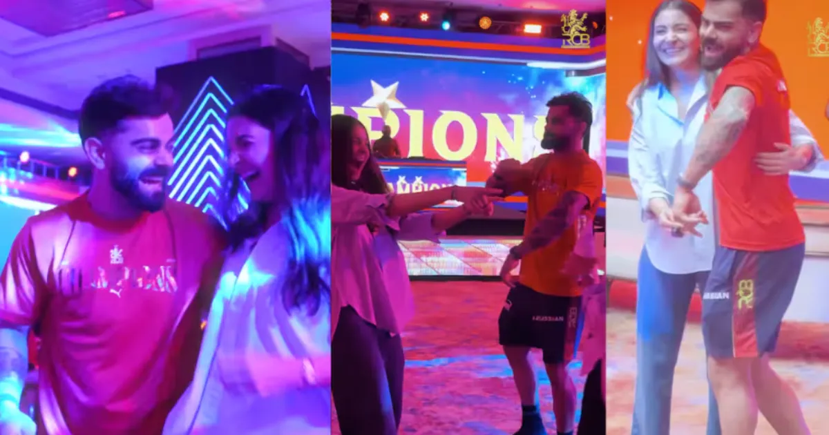Virat Kohli's Victory Dance With Anushka Sharma After IPL 2026 Win Goes Viral Instantly