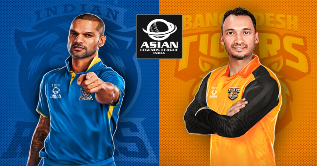 Indian Royals Face Bangladesh Tigers in Asian Legends League Match 3 Nairobi