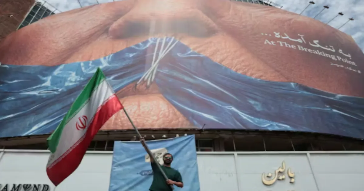 How Iran Is Using Tehran Billboards as Wartime Propaganda for a Global Audience
