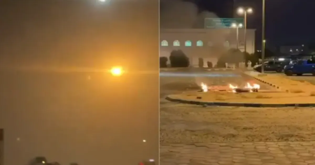 Iran Launches Missiles at US Gulf Bases, Kuwait and Bahrain Skies Lit Up by Interceptions