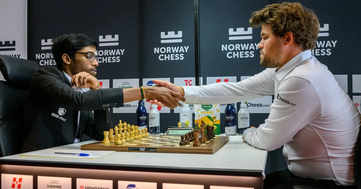 Praggnanandhaa Conquers Carlsen's Home Turf to Become First Indian Norway Chess Champion