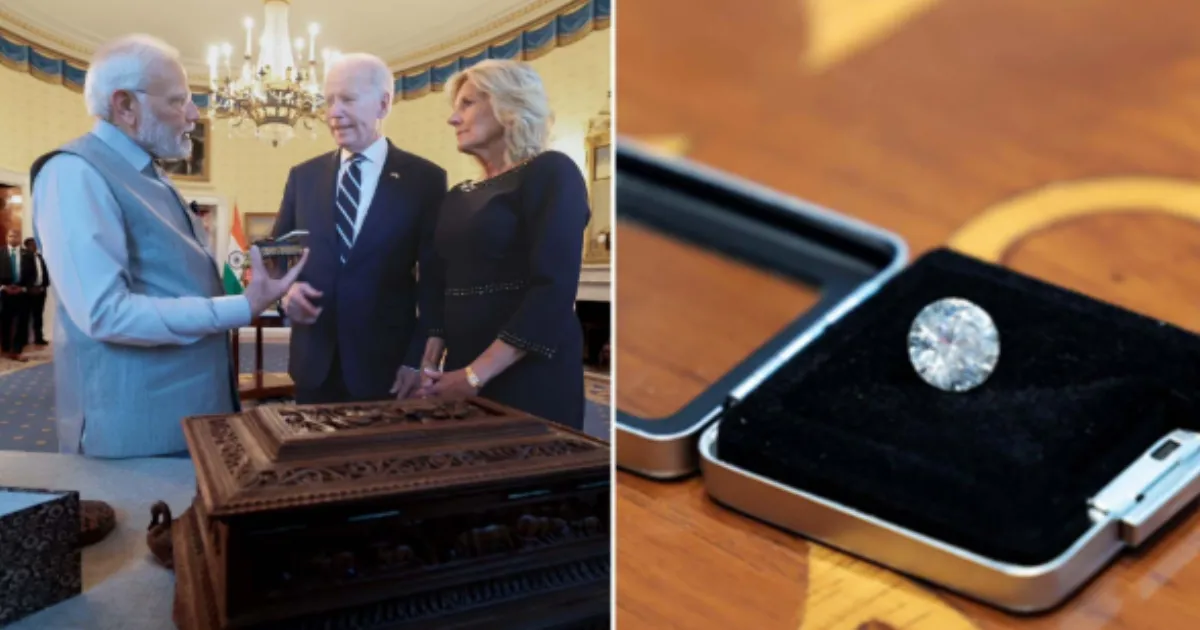 Jill Biden's Memoir Reveals Details of 7.5-Carat Diamond Gifted by PM Modi In 2023