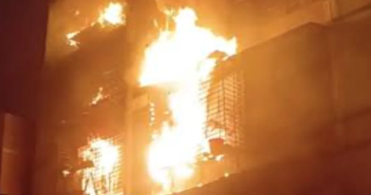 Fire at Residential Building in Navi Mumbai's Ghansoli Injures Four, Ten Rescued