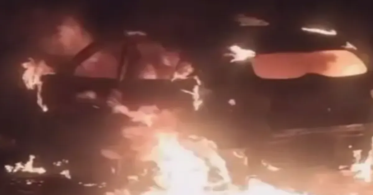 Masked Suspects Torch Factory Owner's Car In Ludhiana; Case Filed Under Bharat Nyay Sanhita