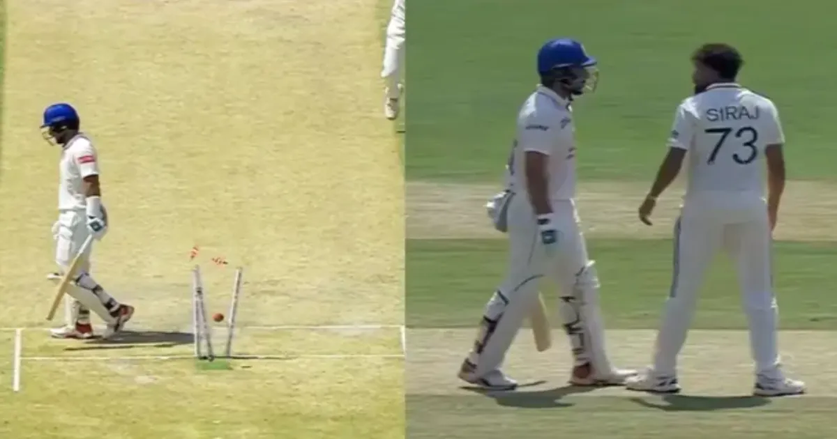 Siraj Loses His Cool, Walks Up to Rahmat Shah in Tense Test Moment
