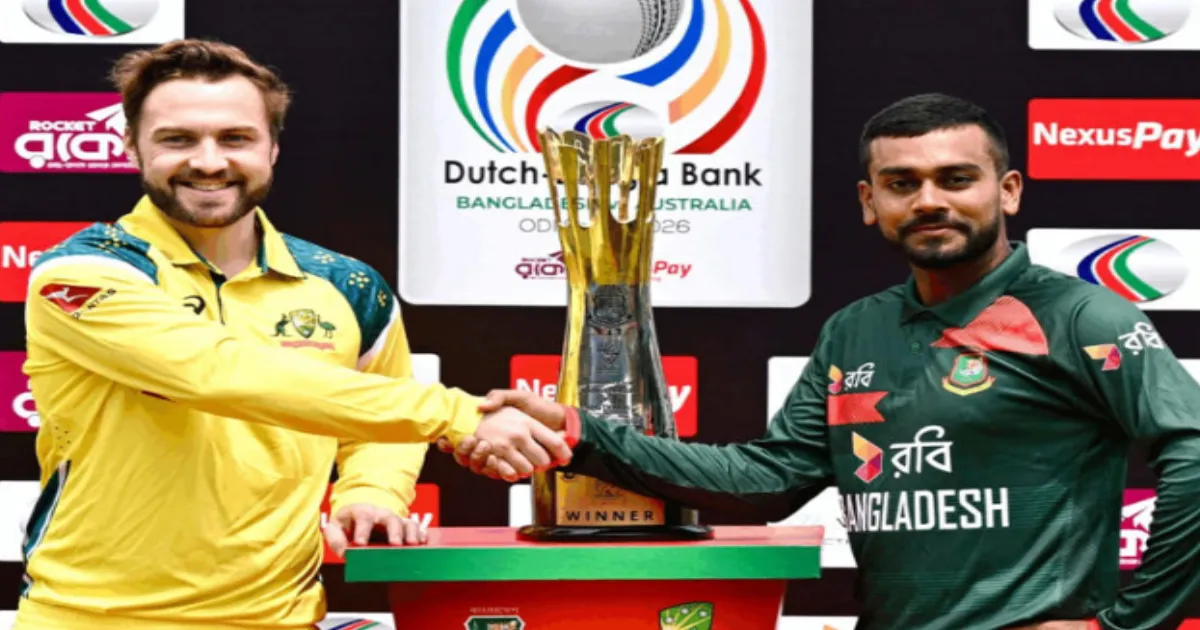 Australia vs Bangladesh 1st ODI Live on FanCode Today at 10:30 AM IST in Dhaka