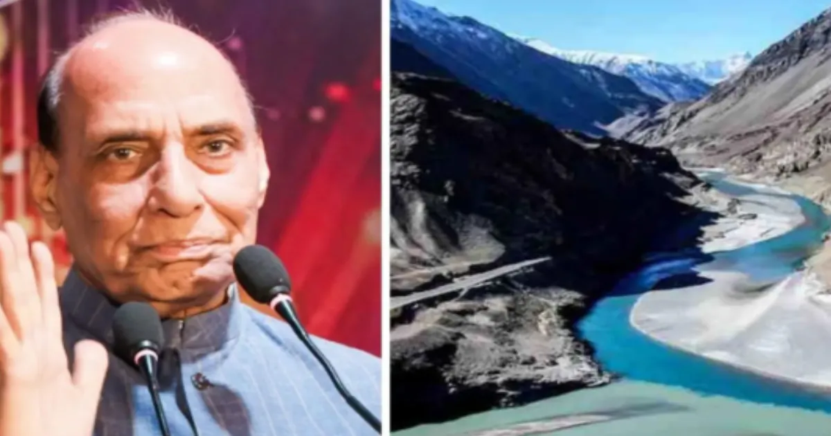  Rajnath Singh Warns Pakistan: No Indus Waters for Terror Patrons After Treaty Suspension