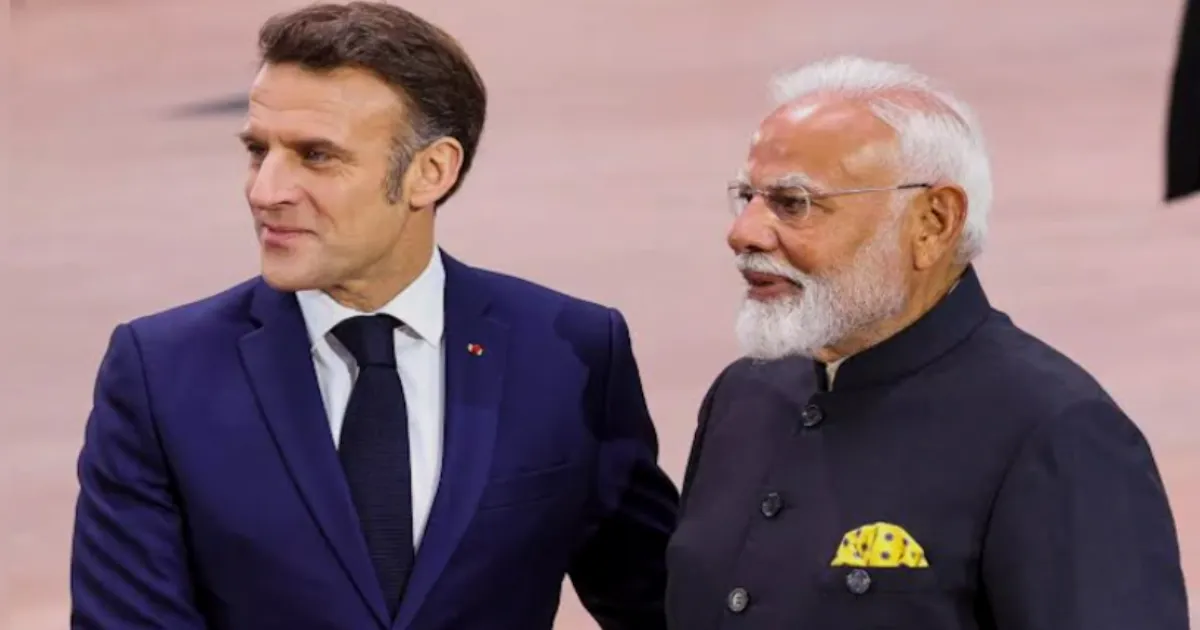  Macron Breaks Diplomatic Protocol With Hindi Message for PM Modi, Calls Him 'Priya Mitr'