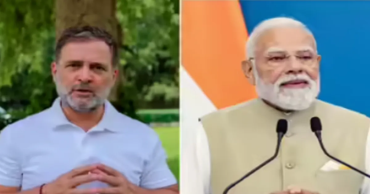 PM Modi Extends Birthday Greetings to Opposition Leader Rahul Gandhi