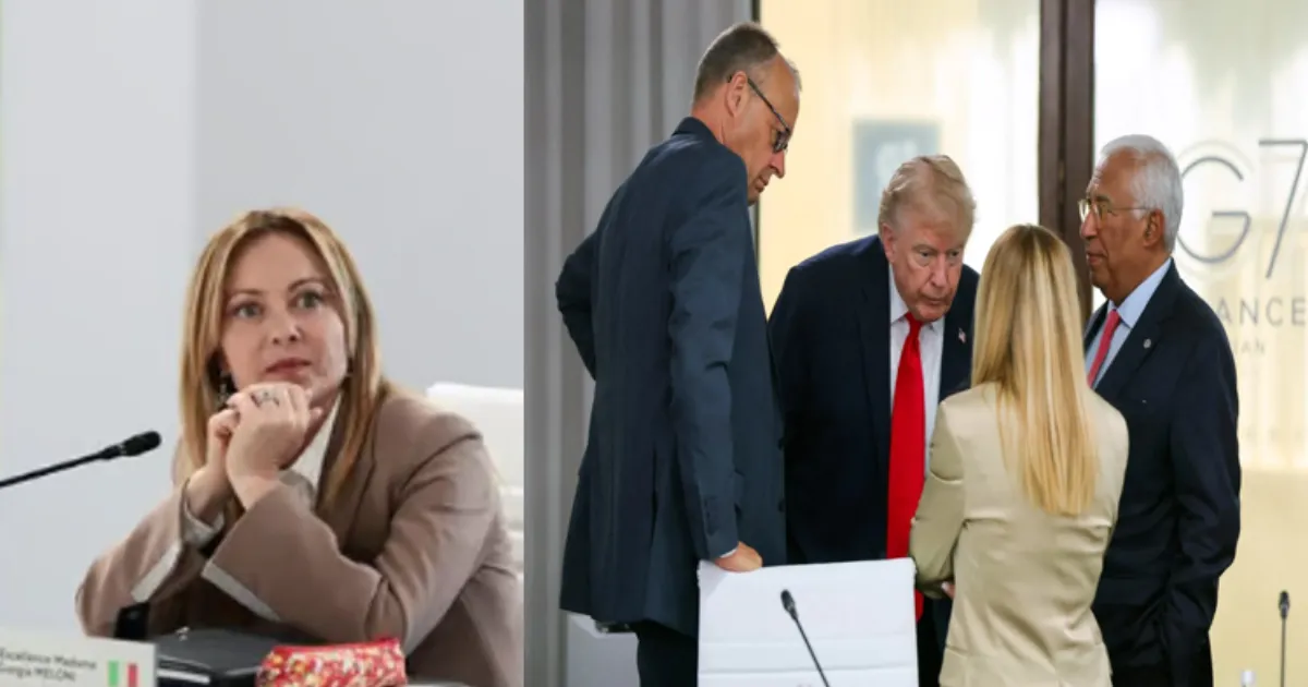 Trump Claims Meloni Requested Photo At G7; Meloni Denies Allegation Publicly