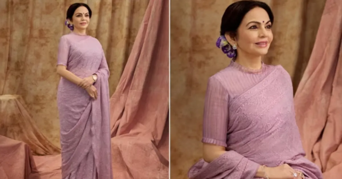 Handcrafted Over A Year By Master Artisan, Nita Ambani's Saree Tells A Heritage Story