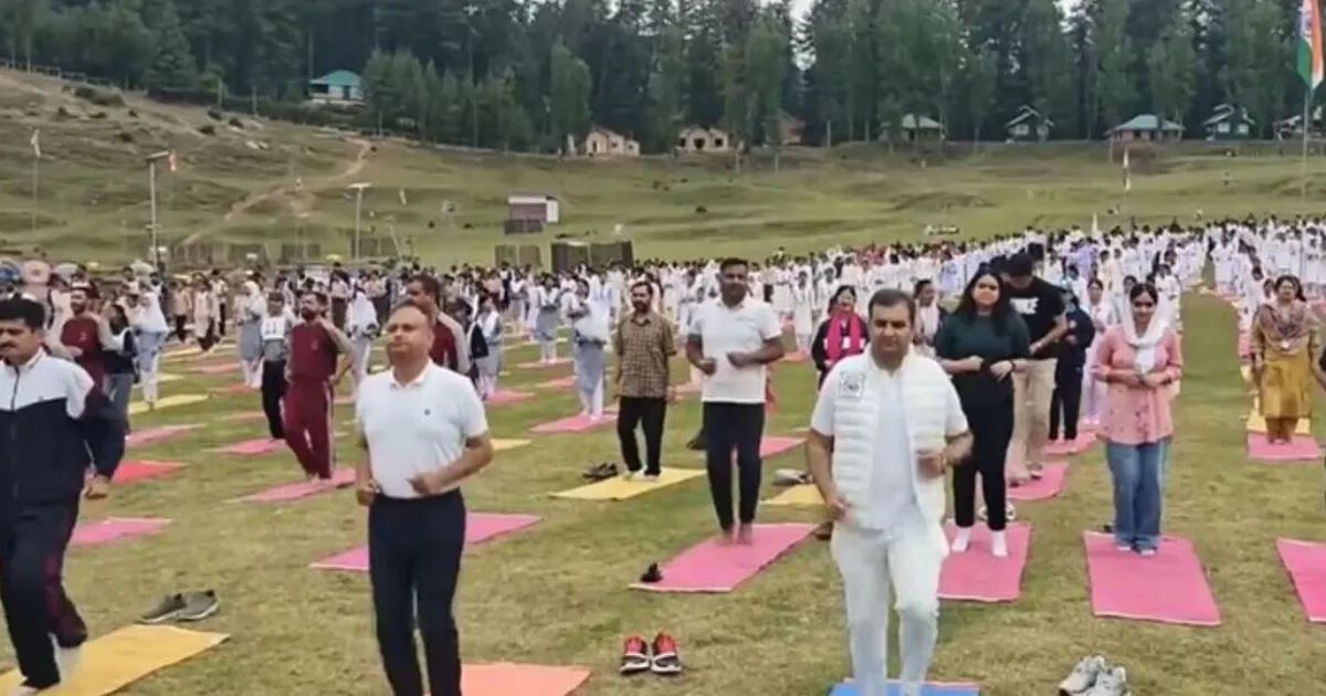 India Unites For 12th International Yoga Day With Historic Red Road Celebration