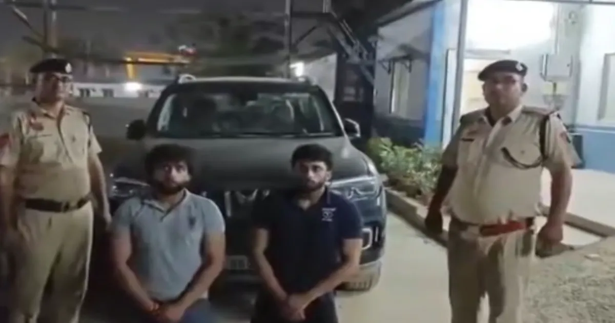 Two College Students Arrested in Gurugram Road Rage Assault Over Traffic Dispute