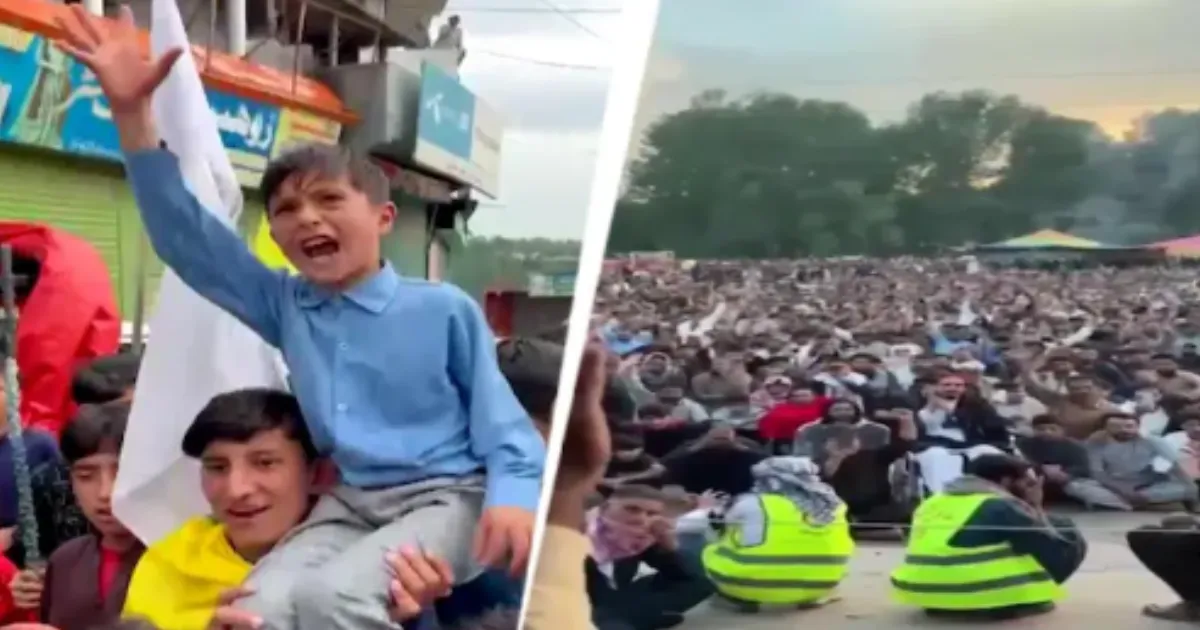 PoK Protests Intensify as Schoolchildren Lead Anti-Pakistan Slogans From Frontlines
