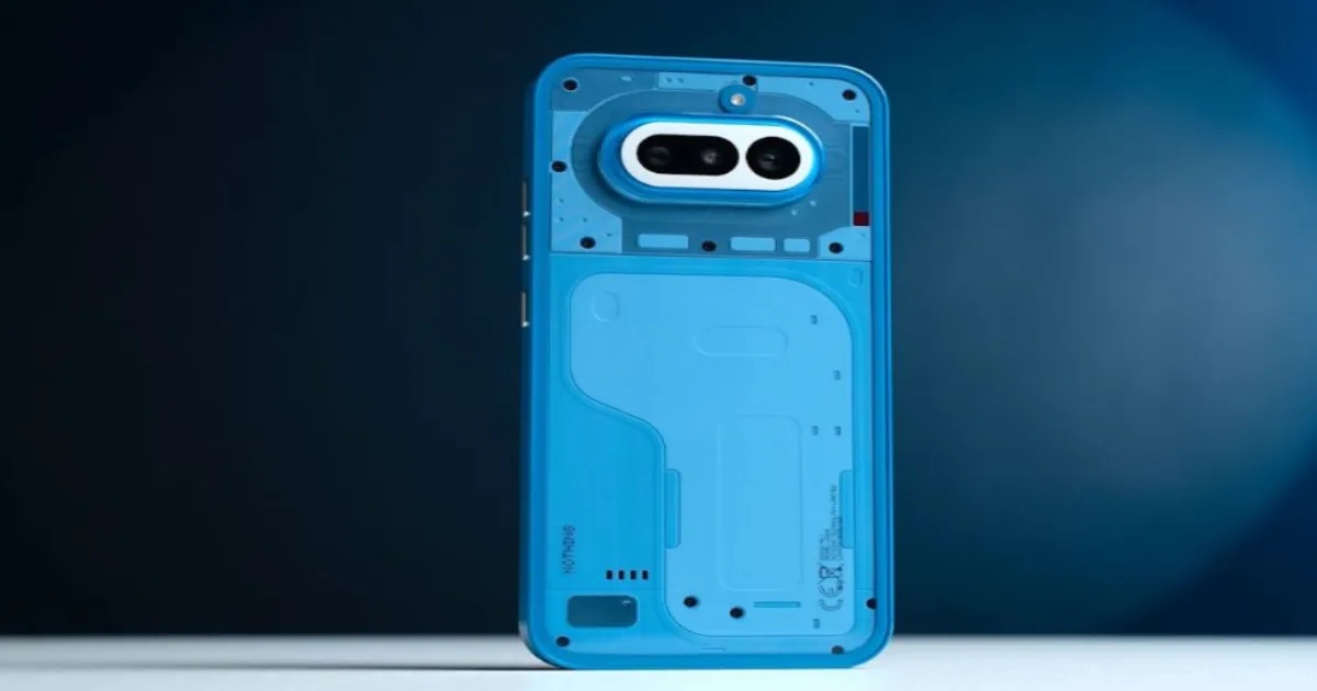  Nothing Phone 4b Design Officially Revealed With Blue Colourway and Signature Glyph Bar