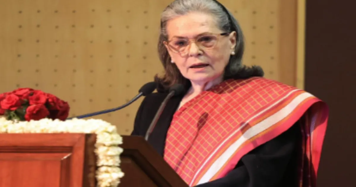 Sonia Gandhi Criticises India's 