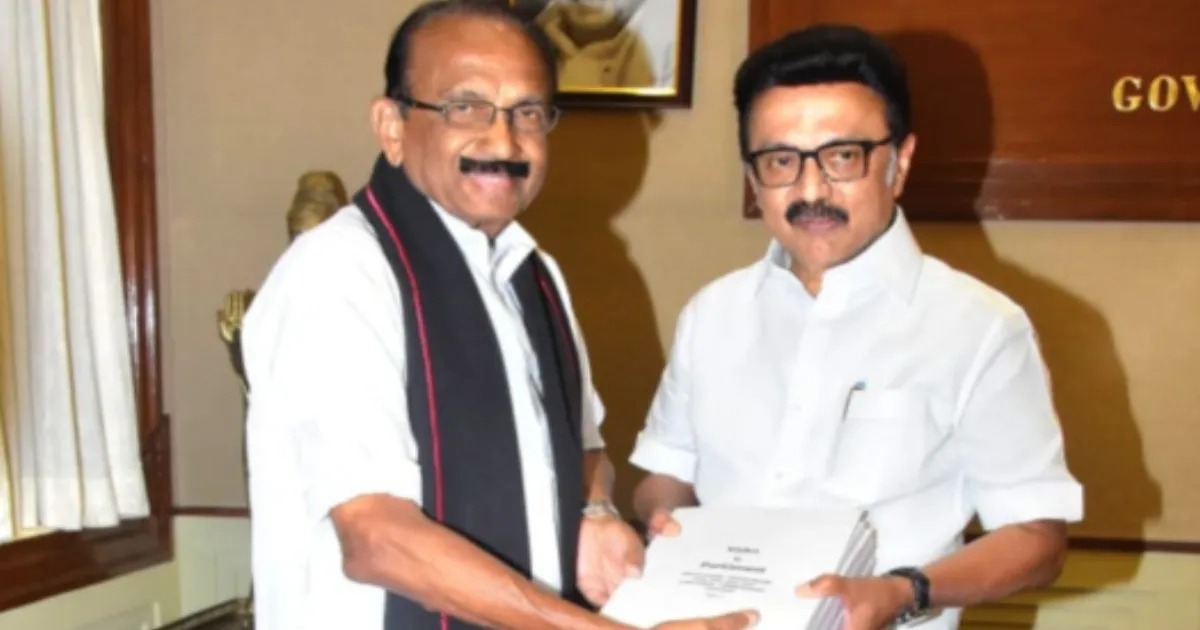 Vaiko Withdraws MDMK From DMK-Led Coalition After Nine Years
