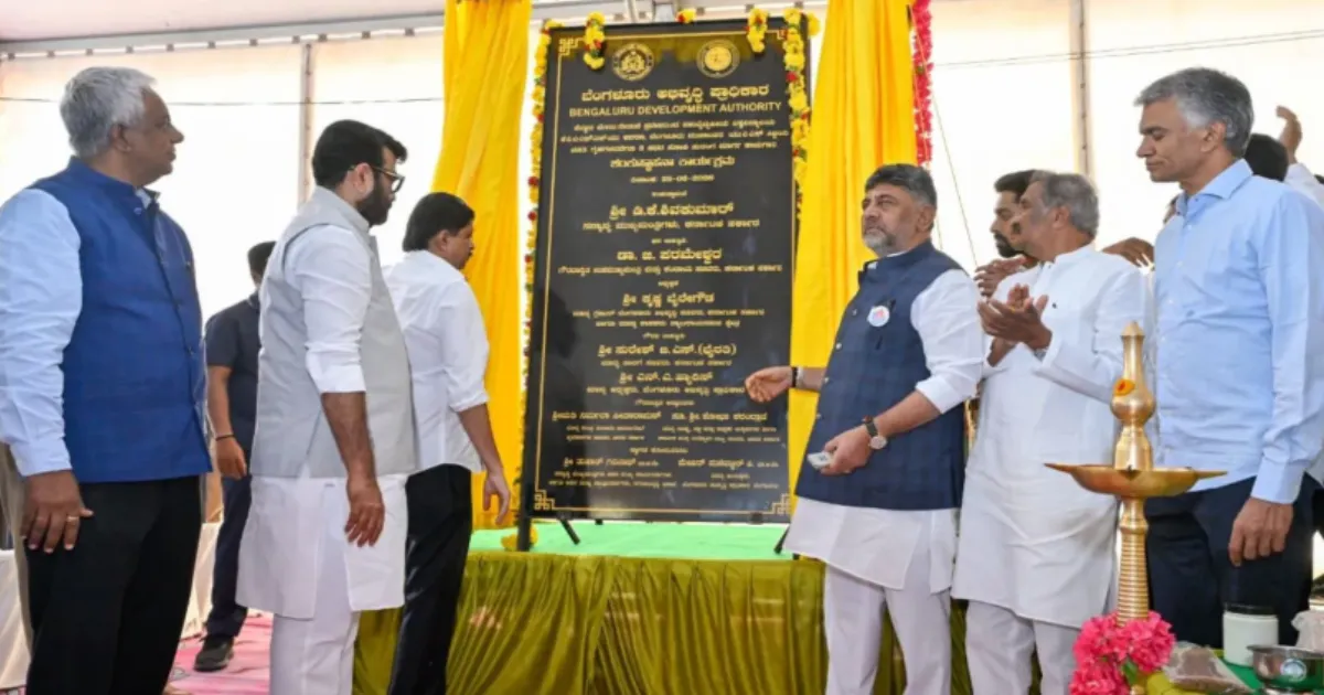 DK Shivakumar Unveils Bengaluru's Six-Lane Tunnel to Ease Hebbal Traffic Congestion