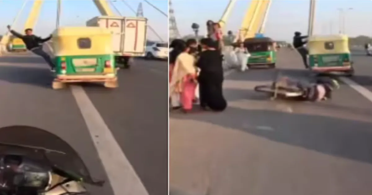  Elderly Cyclist Hit by Reckless Social Media Stunt, Public Demands Action