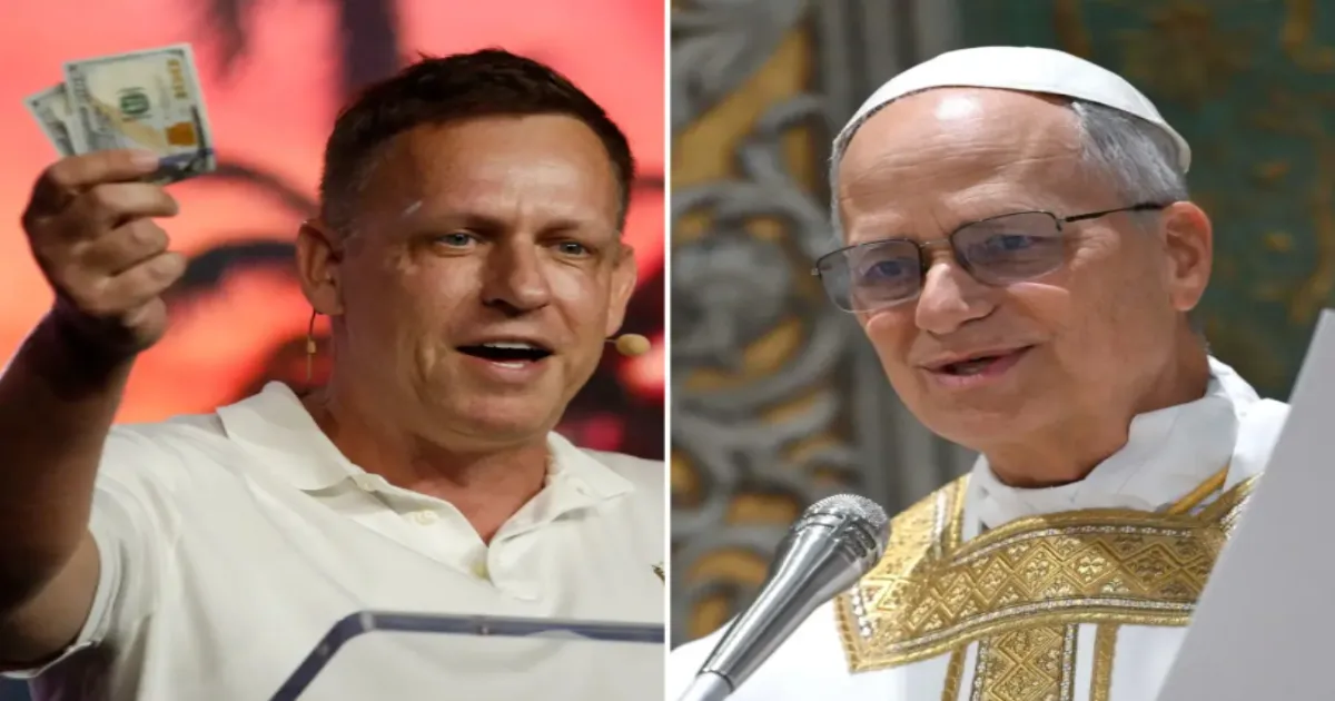 Peter Thiel Calls Pope Leo XIV's AI Stance a Boon For China 