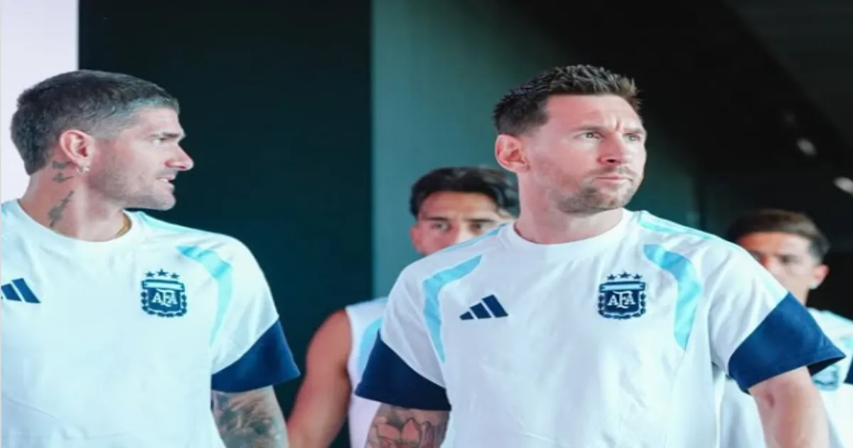 Messi Shares Training Pictures Ahead of Argentina's Clash Vs Cabo Verde