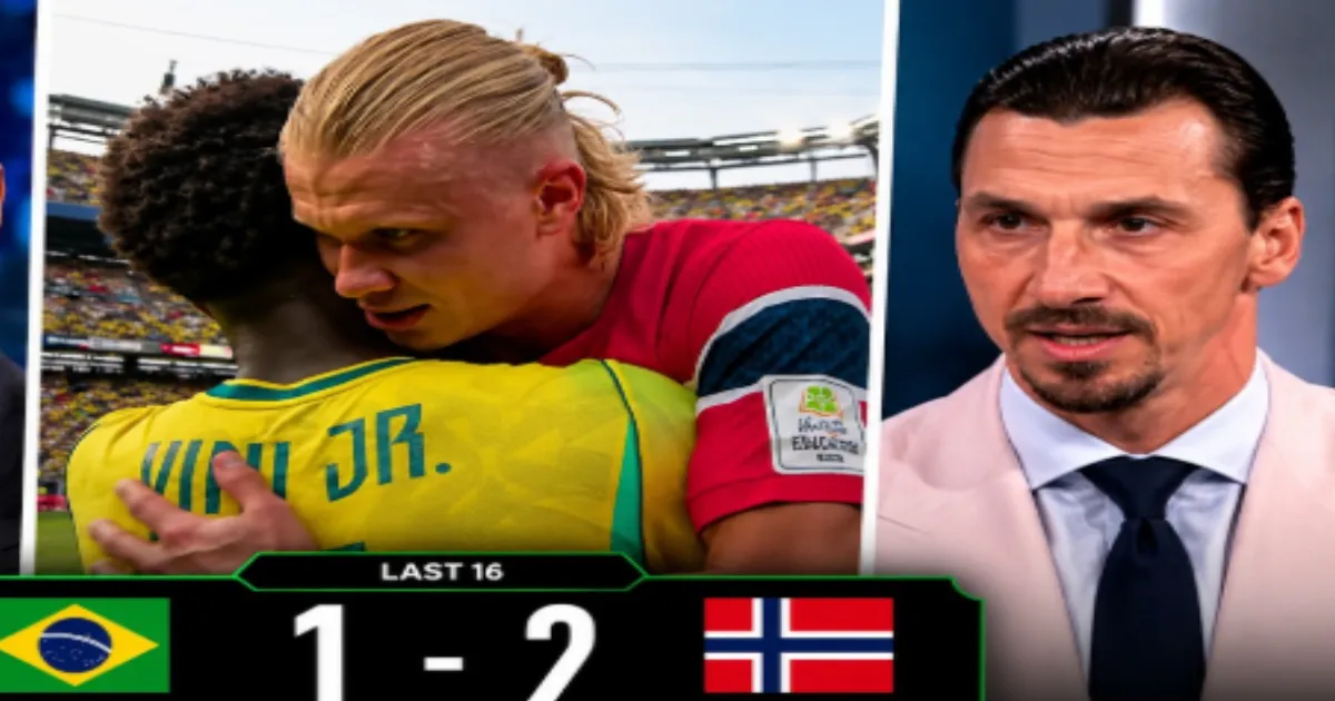 Zlatan Ibrahimovic Praises Norway's 2-1 World Cup Win Over Brazil
