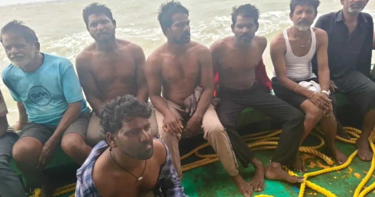 Ten Andhra Fishermen Rescued After Boat Breaks Down Off Odisha Coast