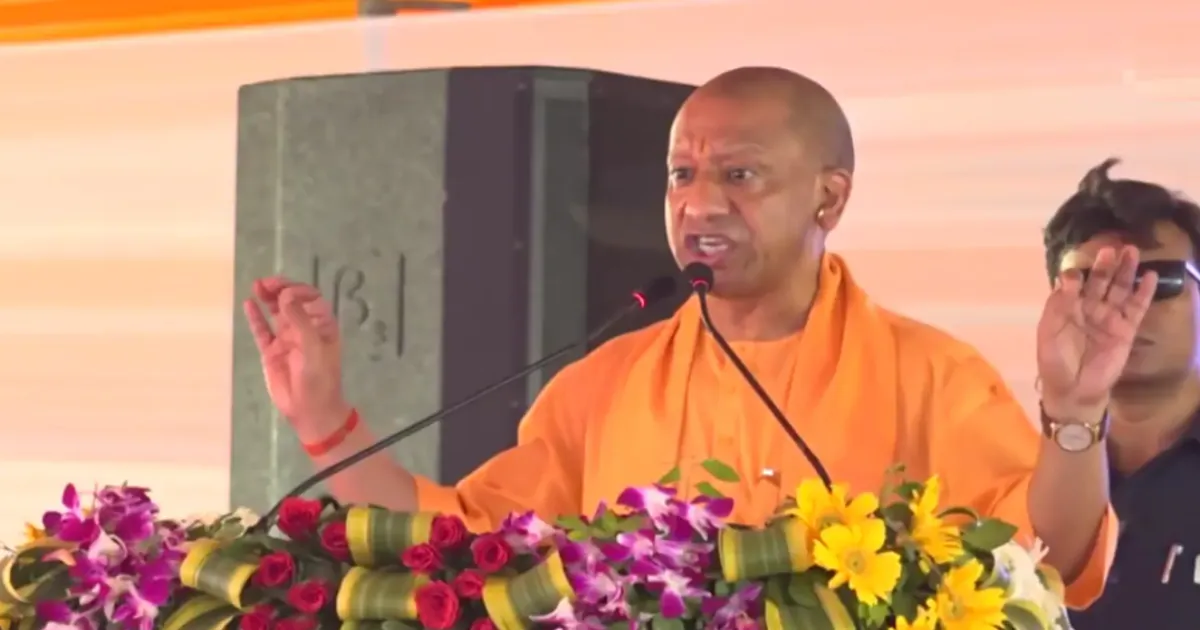 UP CM Yogi Targets Congress, SP Over Waqf Land Row