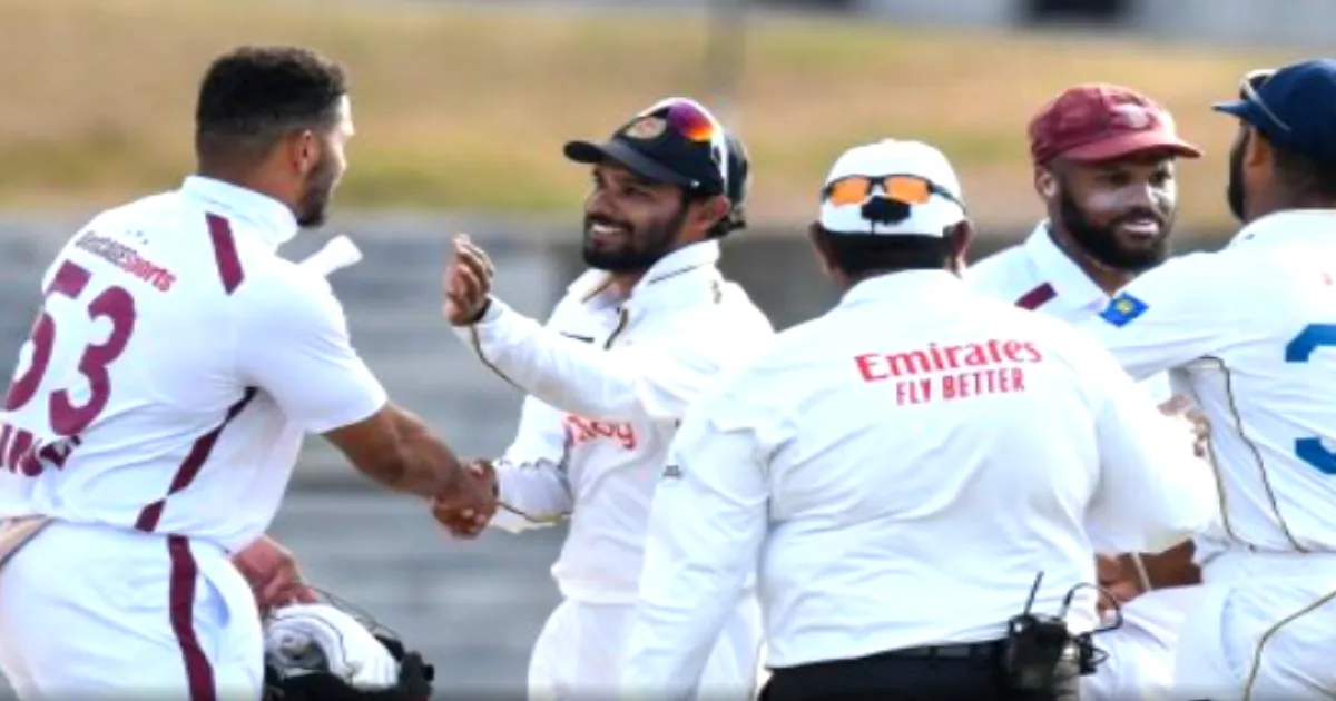 West Indies Beat Sri Lanka 1-0 as Second Test Ends in Rain-Hit Draw