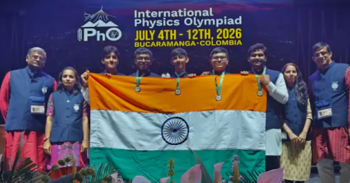 India Wins Five Gold Medals at 56th International Physics Olympiad