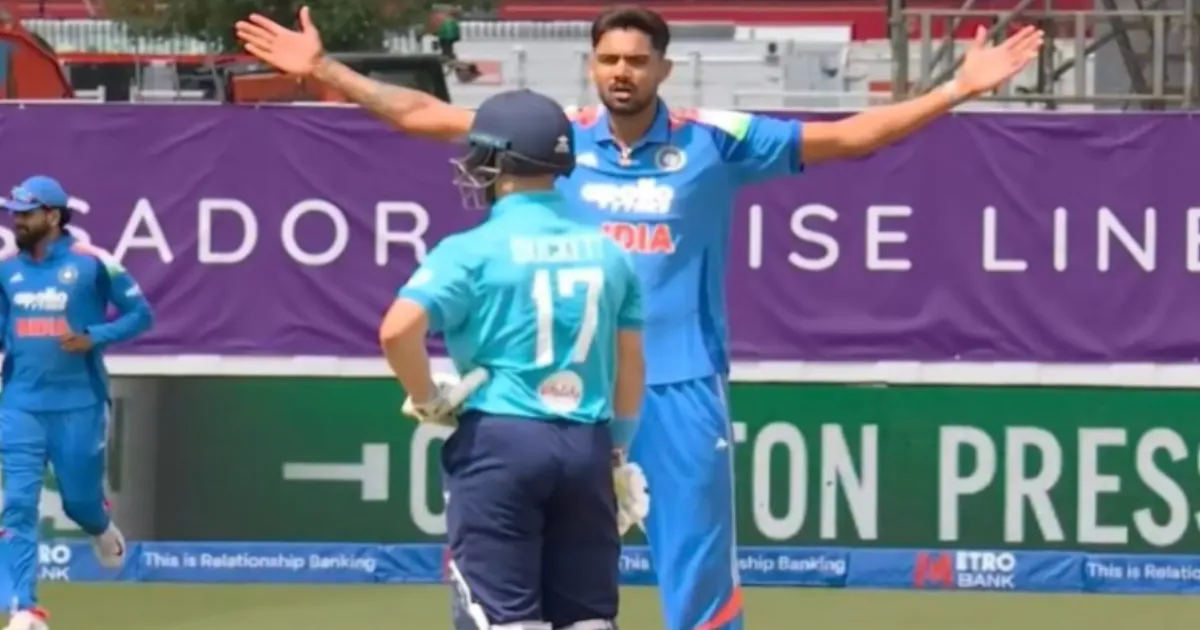 IND vs ENG 1st ODI: Gurnoor Brar's Send-Off To Duckett Ignites 1st ODI Fireworks