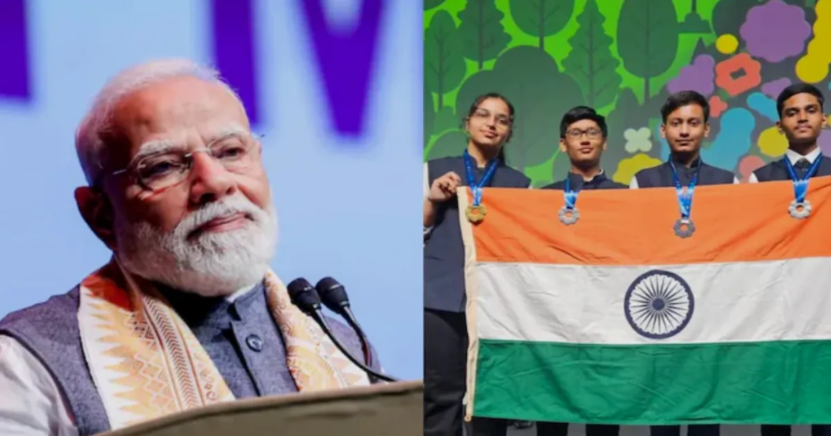 PM Modi Congratulates Indian Team on Winning Four Medals at Biology Olympiad 