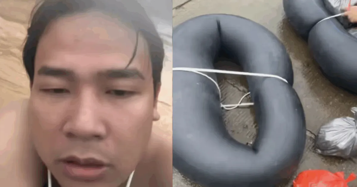 Man in China Swims Three Hours to Check on Parents Amid Floods